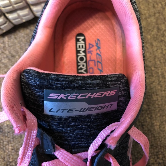 Skechers Air Cooled Memory Foam Air cooled Comfort walking Sneakers size 8 shoes - Picture 7 of 9